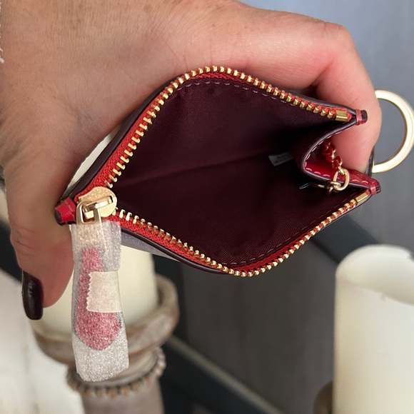 Coach New Mini Skinny Id Case In Signature Canvas - Picture 3 of 8